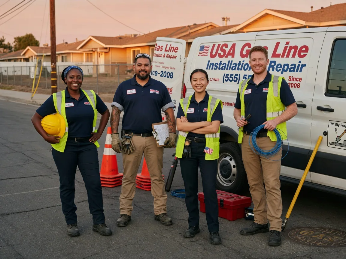 Gas Line Installation company in Wallagrass, ME